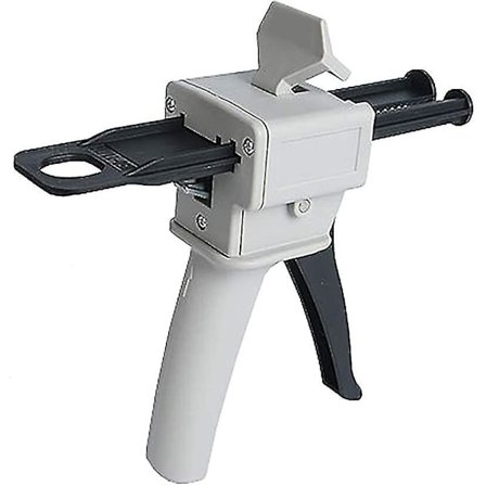 50 ml epoxy dispenserpistol, AB epoxy lim pistolhåndtag applikator til lim blanding, 1:1 og 2:1 forhold (pistol)
