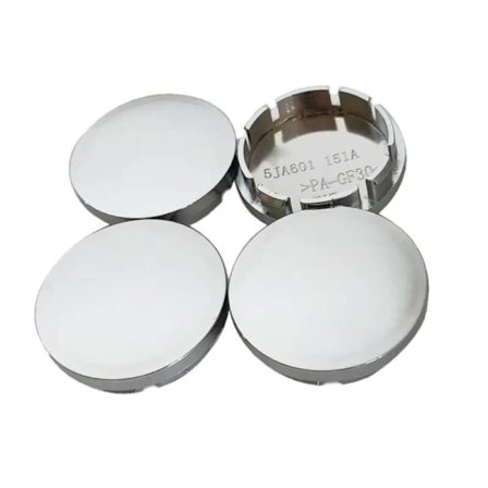 4 stk./sett 56 mm Bilhjul Senter Nav Caps Universal ABS Kjøretøy Dekk Felg Deksel Beskyttelse Dekorasjoner