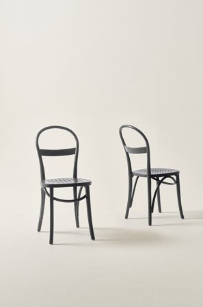 Jotex - Stol 2-pk Svart matt svart - RIPPATS - Kjøp Spisestoler & kjøkkenstoler hos Jotex