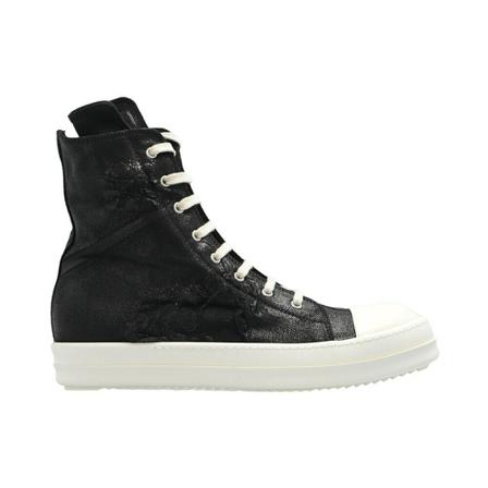 Rick Owens Sneaks sneakers , Zwart , Heren , Maat: 42 EU