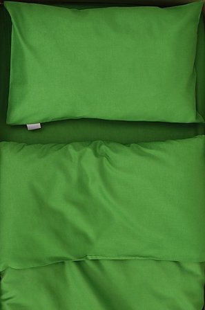 Jotex - Mini Sengesæt Krybbe Ærtegrøn - ZACK - Køb Sengetøj til børn hos Jotex