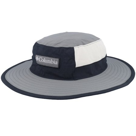 Columbia - Kids Youth Bora Bora Booney Black, City Grey Sun Hat Sunhat Grey Hat - @ Hatstore