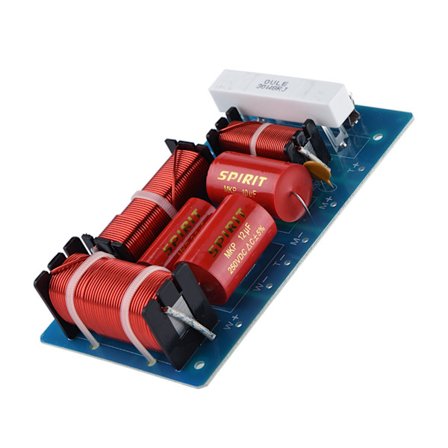 Diskant Alto Bass 3-veis Frekvensdeler Hi-Fi Lydfilter Modulkort for Høyeffektshøyttaler