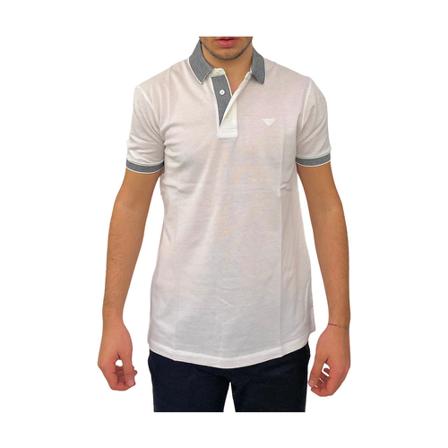Emporio Armani, T-Shirts Wit, Heren, Maat:S