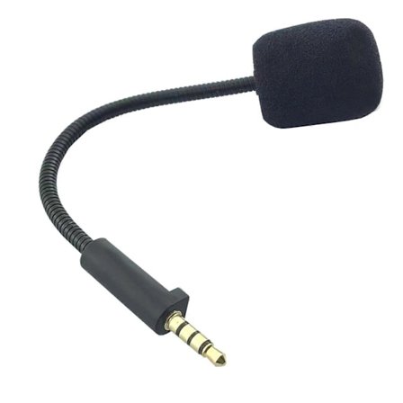 Mikrofoner Erstatningsmikrofon for ROG / S Trådløse Gaming Headset, Avtakbar Hodetelefon Mikrofonbom