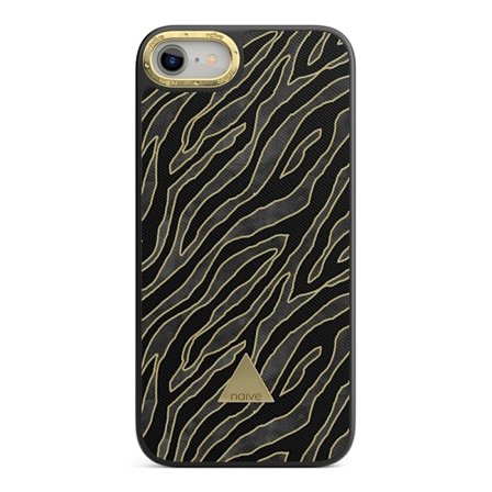 Naive iPhone SE (2020) Skal - Golden Zebra