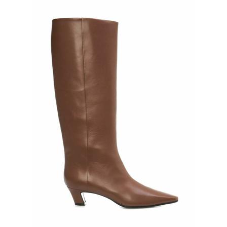 Giampaolo Viozzi, Boots Bruin, Dames, Maat:38 EU,grain leather