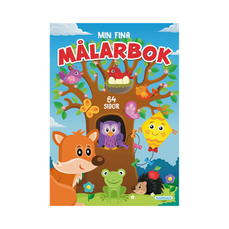 KÄRNAN Målarbok för dem yngsta Skapa & pyssla Unisex ONESIZE