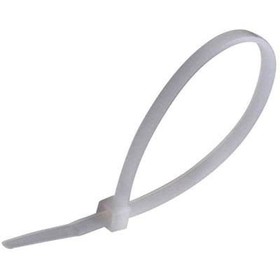 Gelia 4005320302 Buntband 98 x 2,5 mm, vit, 100-pack, Installationsmaterial