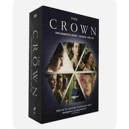 The Crown Säsong 1-6 samling [DVD, 24-Disc, Boxed] Ny