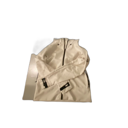 Vit vindjacka från Moncler med huva