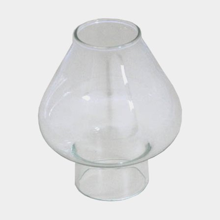 Burner chimney for kerosene lamp / oil lamp DHR, Ø4" x 67 mm