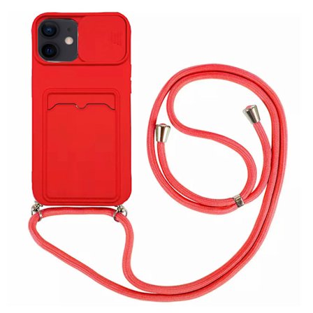 Genomtänkt Smidigt Skal med Korthållare - iPhone 12