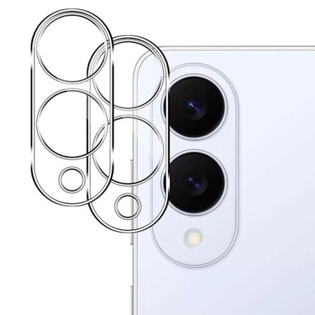 2 Hærdet Glas Bagkamera til Samsung Galaxy S25 Edge - BOOLING - Kradsesikker Beskyttelse