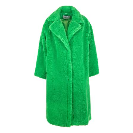 Stand Studio, Single-Breasted Coats Groen, Dames, Maat:XS