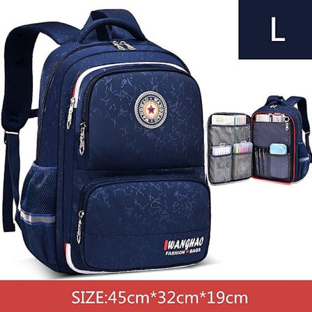 Vattentät sida öppen skolväska barn ryggsäck bokväska barn ortopediska skolväskor pojkar flickor grundskola mochila