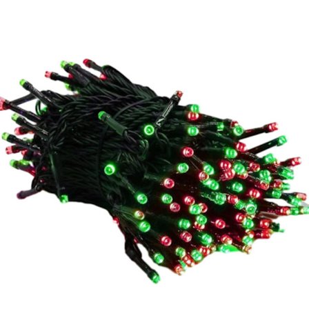 200 LED:n vihreät kestävät valosarjat