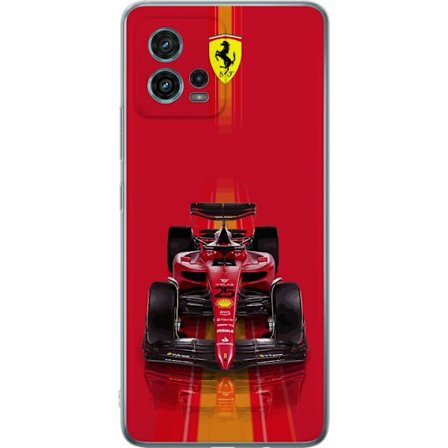 Yhteensopiva Puhelinkuori Motorola Motorola Moto G72 Ferrari Formula 1 -auto ikonisessa punaisessa muotoilussa urheilullisella tarkkuudella