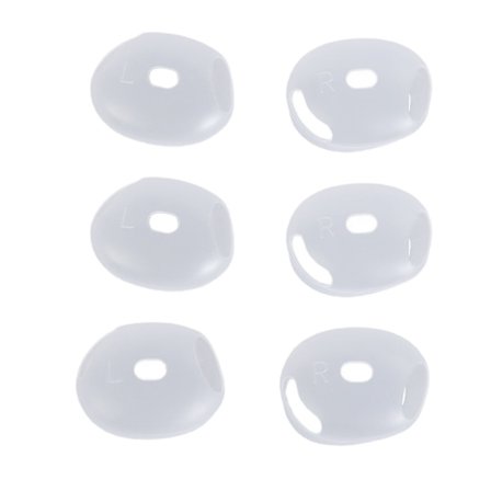 3 par hörlurspluggar silikonskydd tunna för Pods 4 öronsnäckor komfort