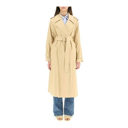 Ivy Oak - Trenchcoats - Beige - Dam - Storlek: M, Dam, Storlek: M