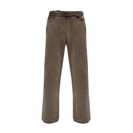 Diesel P-Toppal sweatpants , Bruin , Heren , Maat: L