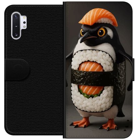 Kompatibelt Lommeboketui til Samsung Samsung Galaxy Note10+ Sushi pingvin