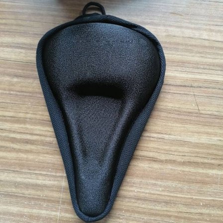 Sykkelsete pute - Polstret gel sykkelsetetrekk, justerbar for menn og kvinner