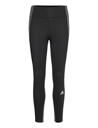 Own The Run Block 7/8 Running Leggings Women Black Adidas Performance