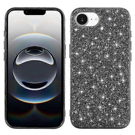 Glitterdeksel til 16e - TPU + PC Bakdeksel