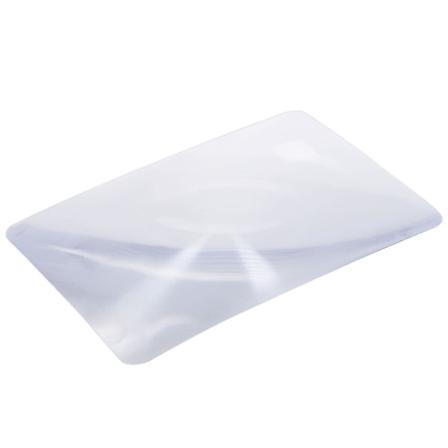 Forstørrelsesglass Fresnel-linse Side 3x Forstørrelsesark 180x120x0.5mm
