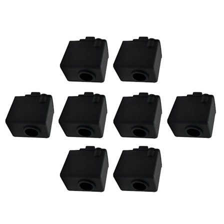 Tåligt silikonskyddVärmeblocks silikonsockor för Kobra2 3D-skrivare Varmände Lätt att installera