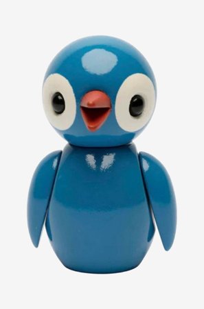 Spring Copenhagen - Puinen koriste Spring Birds 6,5 cm 6,5 cm - Sininen - Koriste-esineet - - Homeroom