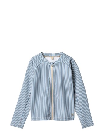 Wheat | Swim T-Shirt L/S Zip Ada | 80