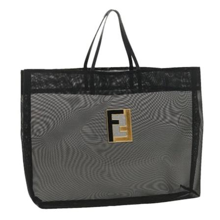 Fendi Vintage Pre-owed Tas , Zwart , Dames , Maat: ONE Size Vintage Tassen
