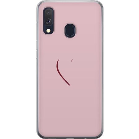 Kompatibelt Mobilskal till Samsung Samsung Galaxy A40 SoftPinkLove