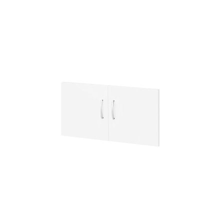 Cabinet doors FLEXUS, 1 shelf height, H 410 mm, white