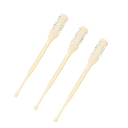 ABS nesehårtrimmer med roterende tenner-teknologi og ergonomisk håndtering for kvinner og menn