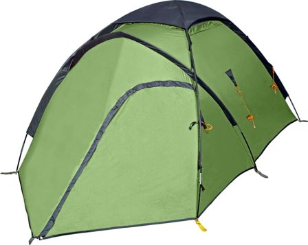 Halti Vaelluskupoli 4 Tent dome tents Green One Size