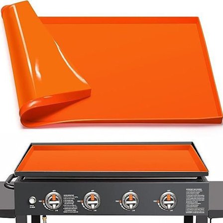 Raskaan sarjan silikoninen paistolevy 36 tuuman Blackstone-paistolevytarvikkeille, Grill-matto, uudelleenkäytettävä paistolevy Grill Buddy sopii Blac