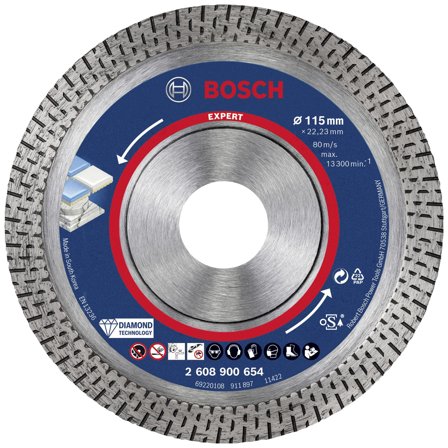 Bosch Expert Hardceramic Diamantkapskiva Ø 115 mm, Maskintillbehör & förbrukning
