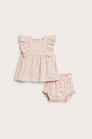 Kappahl | Zestaw w kwiaty Różowy 74 | Różowy