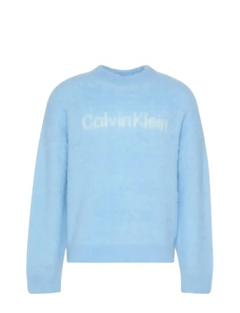 Calvin Klein Jeans | Ls Brushed Alpaca Logo Crwnk Swe | S