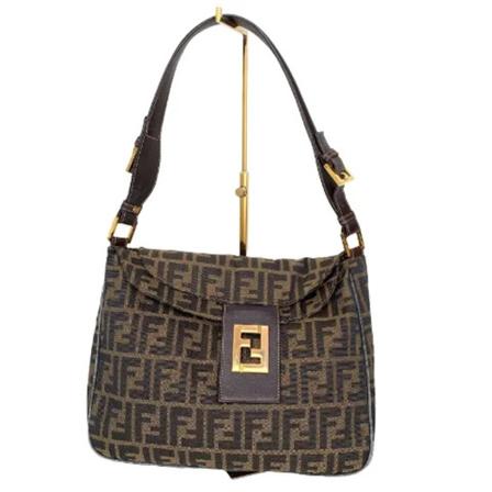 Fendi Vintage - Vintage Väskor - Brun - Dam - Storlek: One Size, Dam, Storlek: ONE SIZE
