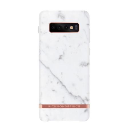 Richmond & Finch Skal Vit Marmor - Samsung S10e Vit