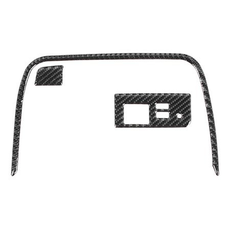 3 kpl keskikonsolin säilytyslaatikkokehys Autonlaturin painikepaneeli Hiilikuitukuori sopii Mazda MX‐5/Roadster ND 16‐20