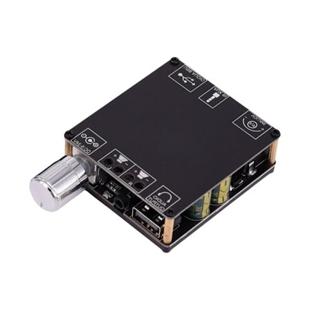 HiFi Dubbelkanal Ljudförstärkarmodul 100Wx2 Bluetooth-kompatibel Trådlös Anslutning