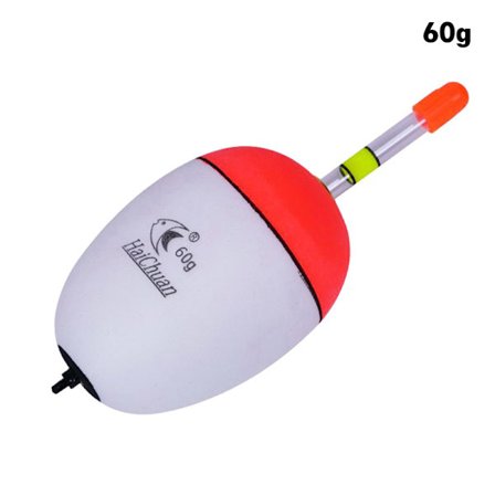 1 stk Fiskefløte 10g-100g Lysende EVA Float Fish Floater Bai