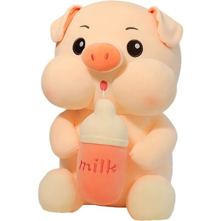 Blød fed gris plysplys krammekudde, søde kæmpe gris plysplys kastepude