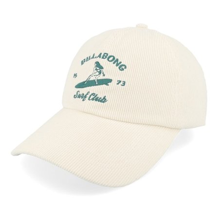 Billabong - Beige unconstructed Czapka Z Daszkiem - Salt Crystal Dad Cap @ Hatstore