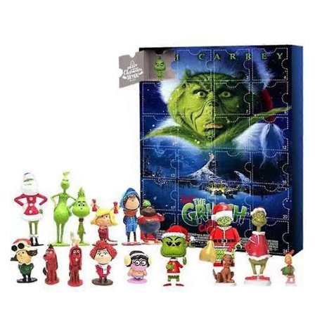 Adventskalender 24 Dager Juleferie Adventskalender Hjem BlindBox Gaver Kalender Dekor Rom Skrivebord Adventskalender Dekorasjonstilbehør